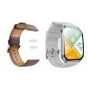 Smartwatch Hoco 1,96 AMOLED IP67 z funkcją rozmowy Y28 srebrny